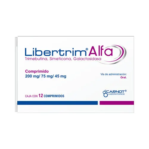 Libertrim Alfa 200 Mg/75 Mg /45 Mg Con 12 Comprimidos