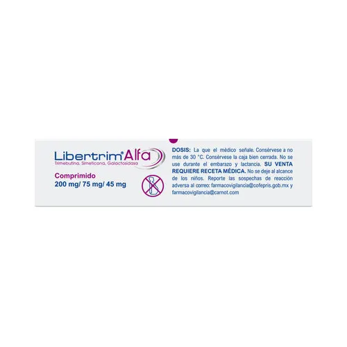 Libertrim Alfa 200 Mg/75 Mg /45 Mg Con 12 Comprimidos