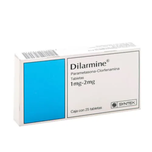 Dilarmine 1/2 Mg Con 25 Tabletas