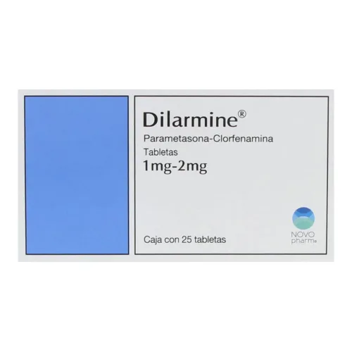 Dilarmine 1/2 Mg Con 25 Tabletas