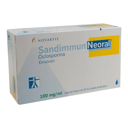 Comprar Sandimmun Neoral 100 Mg Emulsión Con 50 Ml