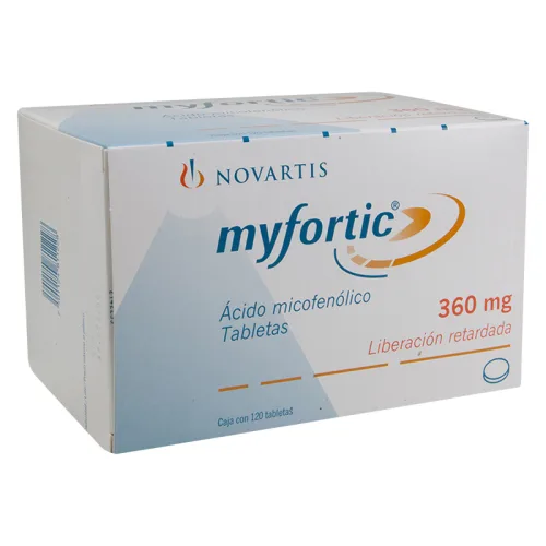Myfortic 360 Mg Con 120 Tabletas