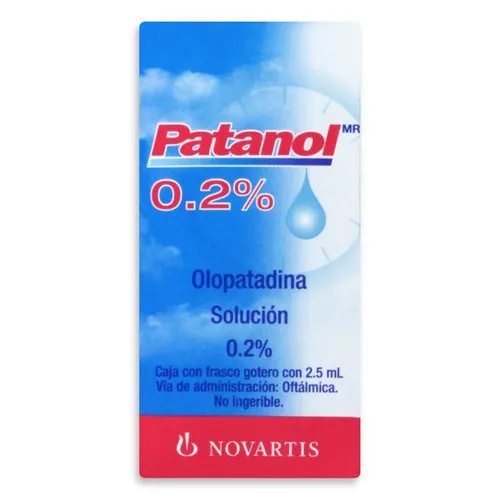 Patanol Olopatadina 0.2% Solución Con 2.5Ml