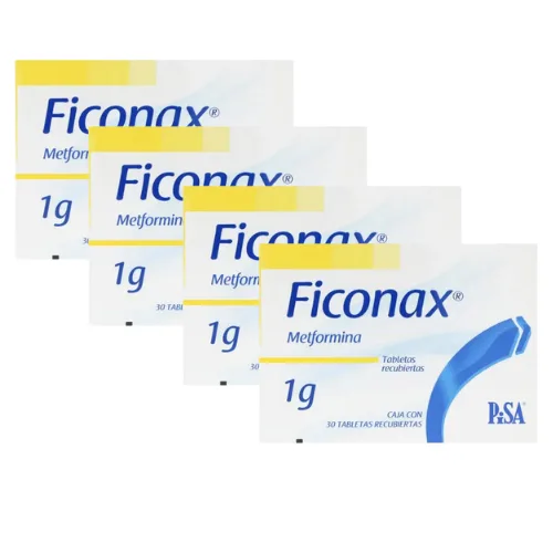 Comprar Ficonax 1 G Con 30 Tabletas Pack 4x3