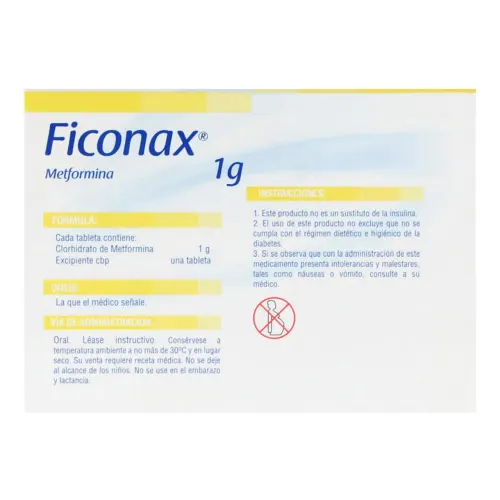 Comprar Ficonax 1 G Con 30 Tabletas