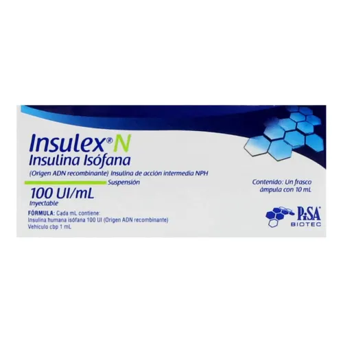 Comprar Insulex N 100 Ui Frasco Ámpula 10 Ml