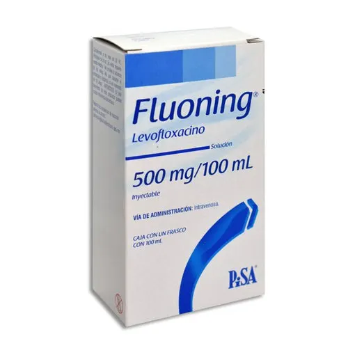 Fluoning Levofloxacino 500 Mg/100 Ml Con 100 Ml