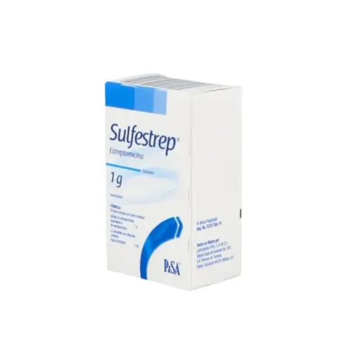 Sulfestrep Estreptomicina 1 G Con 1 Solución Inyectable