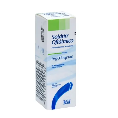 Soldrin Oftálmico 1/3.5 Mg Solución Con 10 Ml