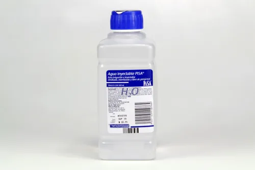 Agua Inyectable Estéril Para Irrigación Con 500 Ml