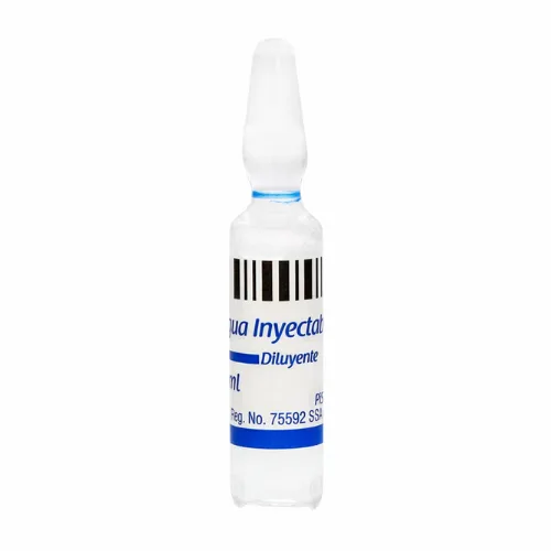 Agua Inyectable 5 Ml Con 100 Ampolletas