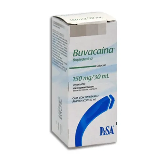 Buvacaina Bupivacaina Solucion Inyectable 150 Mg/30 Ml