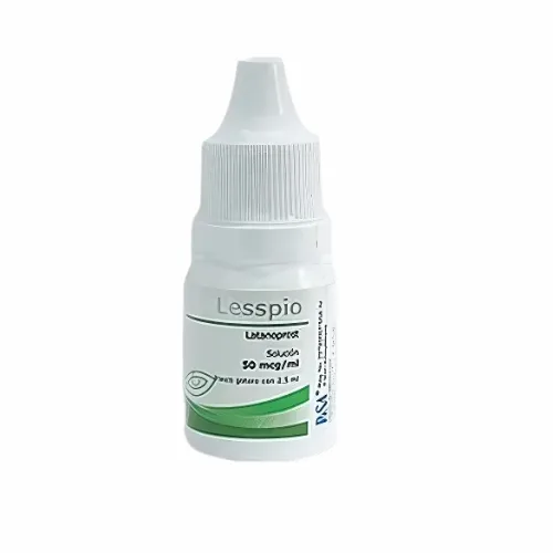 Lesspio Latanoprost 50 Mcg Solución Oftalmica Con 2.5 Ml