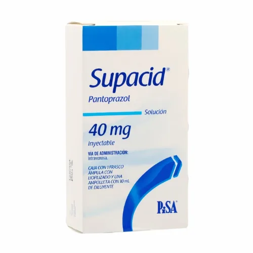 Supacid 40 Mg Solución Inyectable Con 10 Ml