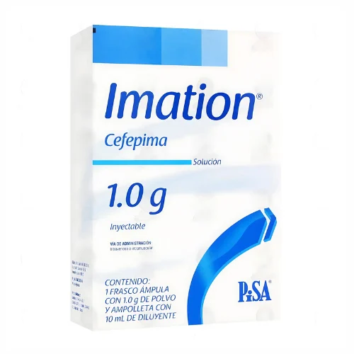 Imation Solución Inyectable Cefepima 1 G Con 10 Ml