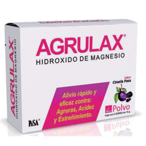 Comprar Agrulax Sabor Ciruela Pasa Polvo Con 5 Sobres