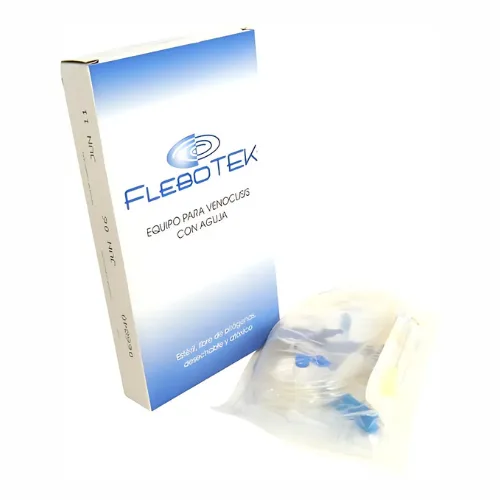 Flebotek Bayoneta Con Aguja Para Venoclisis Con 1 Pieza