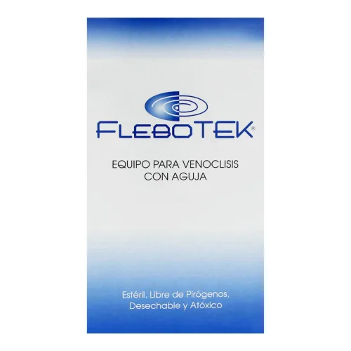 Comprar Flebotek Bayoneta Con Aguja Para Venoclisis Con 1 Pieza