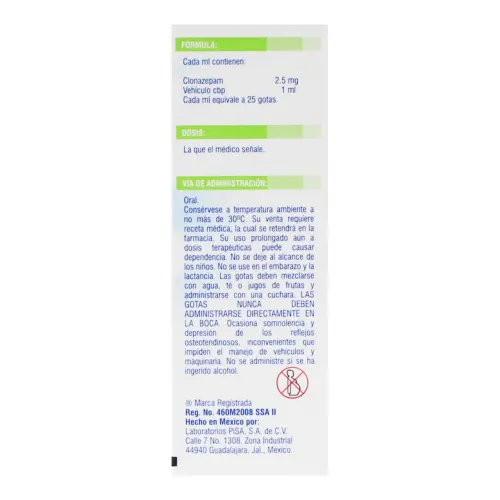 Panazeclox 2.5 Mg Solución Con 10 Ml