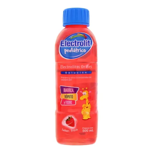 Electrolit Pediátrico Sabor Fresa 500 Ml