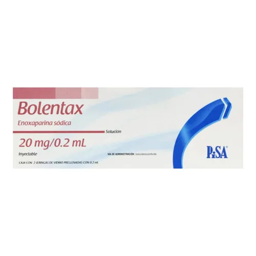 Comprar Bolentax 20 Mg Solución Inyectable 2 Jeringas Prellenadas