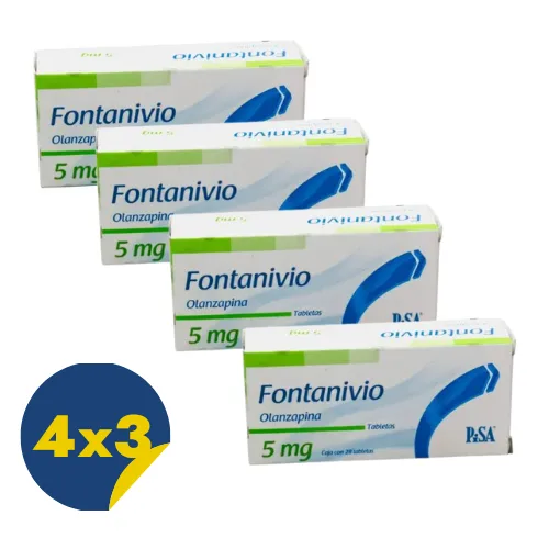 Comprar Fontanivio 5 Mg Con 28 Tabletas Pack 4x3