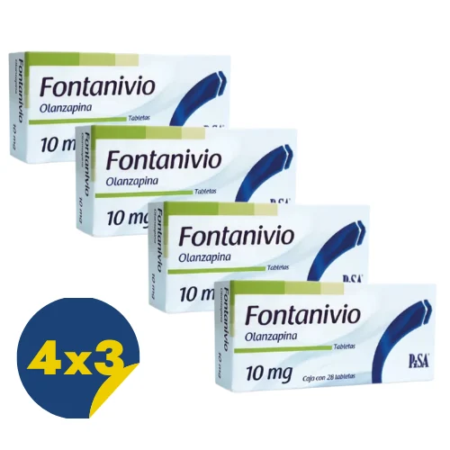 Comprar Fontanivio 10 Mg Con 28 Tabletas Pack 4x3