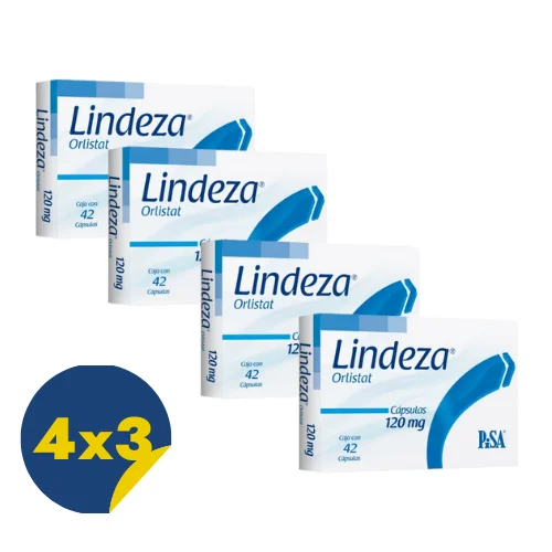 Comprar Lindeza 120 Mg Con 42 Cápsulas Pack 4x3