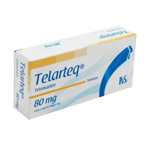 Comprar Telarteq 80 Mg Con 14 Tabletas