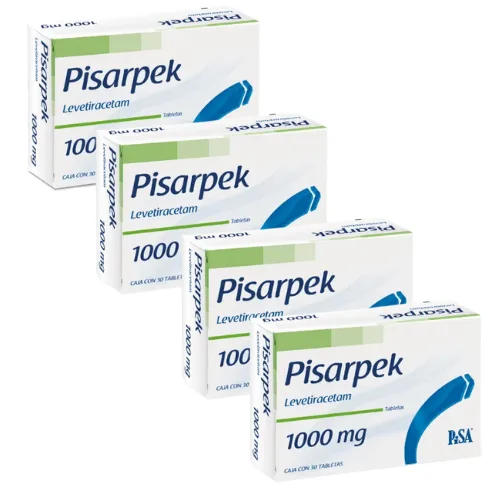 Comprar Pisarpek 1000 Mg Con 30 Tabletas Pack 4×3