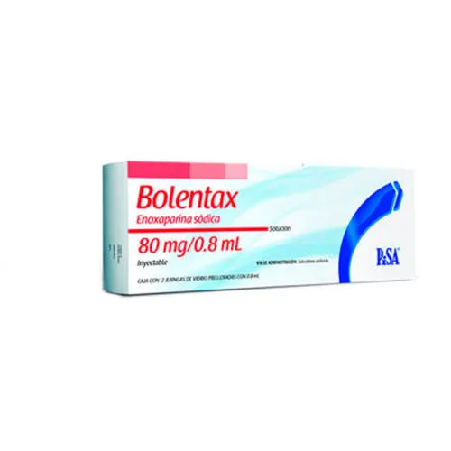Bolentax 80 Mg/0.8 Ml Con 2 Jeringas