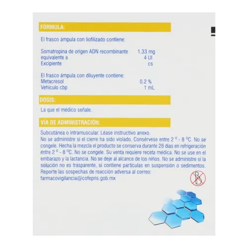 Comprar Xerendip 4Ui Solución Inyectable Frasco Con Ámpula 1 Ml