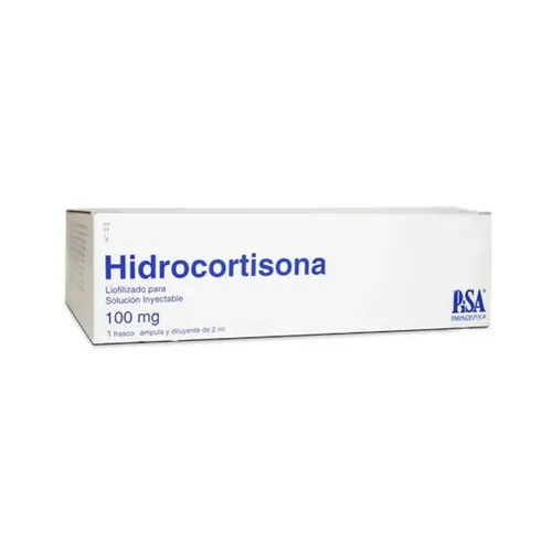 Hidrocortisona 100 Mg Con 50 Ampolletas