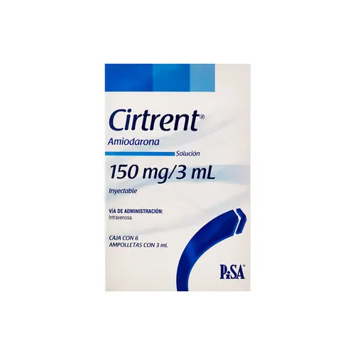 Cirtrent 150 Mg/3 Ml Con 6 Ampolletas