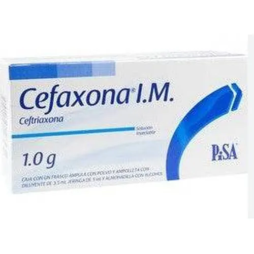 Cefaxona I.M. 1 G Con 1 Ampolleta