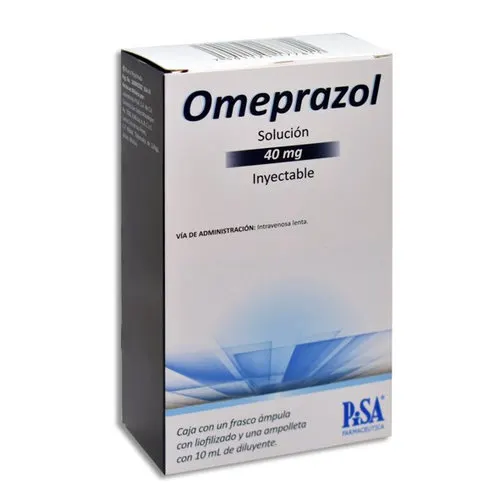 Omeprazol 40 Mg Con 1 Ampolleta De 10 Ml