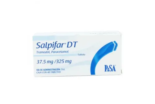 Comprar Salpifar Dt 37.5/325 Mg Con 20 Tabletas