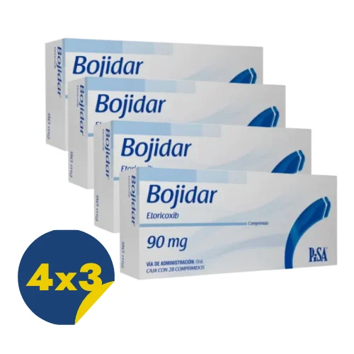 Comprar Bojidar 90 Mg Con 28 Comprimidos Pack 4x3