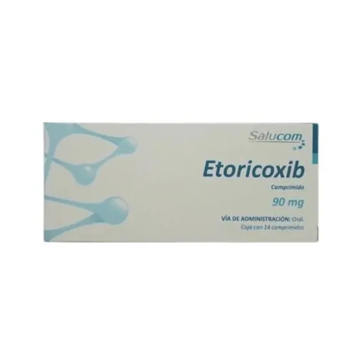 Etoricoxib 90 Mg Con 14 Comprimidos