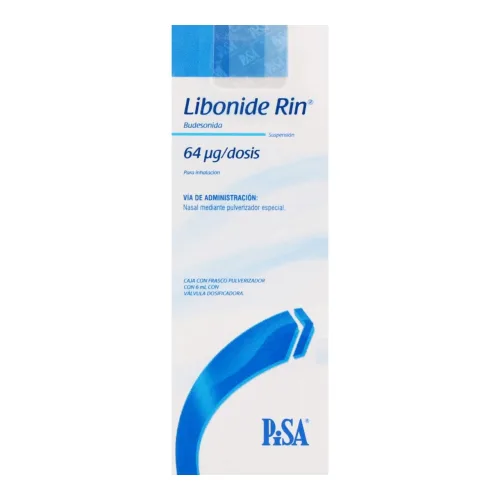 Comprar Libonide Rin 64 Mcg Con 6 Ml De Suspensión Para Inhalar