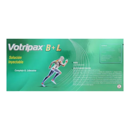 Comprar Votripax B+L Con 5 Ampolletas De 1 Ml Solución Inyectable