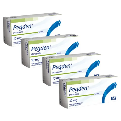 Comprar Pegden 10 Mg Con 28 Tabletas Pack 4×3