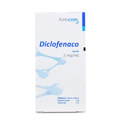 Diclofenaco 1 Mg/1Ml Solución Con 5 Ml