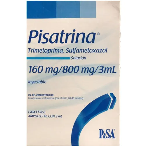 Pisatrina Trimetoprima Sulfametoxazol 160 / 800 Mg Con 6 Ampolletas