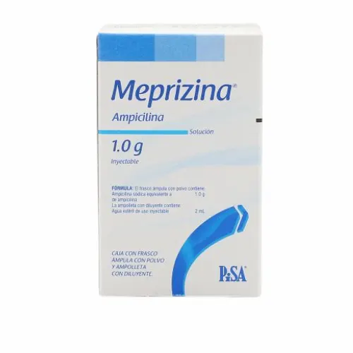 Meprizina Ampicilina 1 G Solución Inyectable
