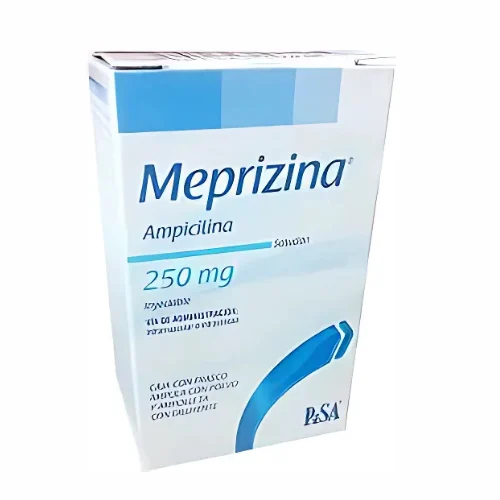 Meprizina Ampicilina 250 Mg Solución Inyectable