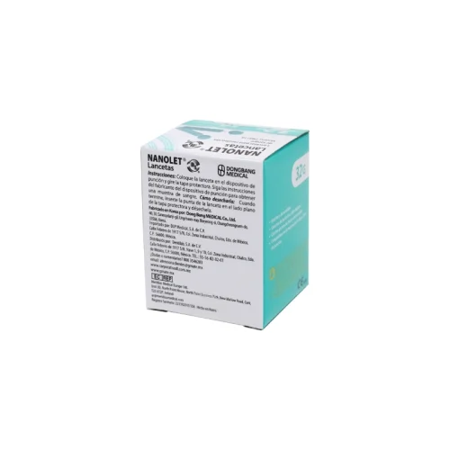 Nanolet Lancetas Con 50 Piezas