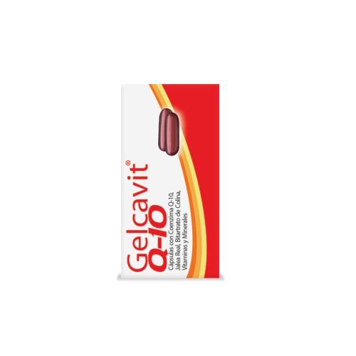 Comprar Gelcavit Q-10 Suplemento Alimenticio Con 30 Cápsulas