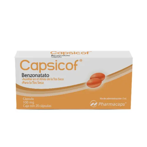 Comprar Capsicof 100 Mg Con 20 Cápsulas