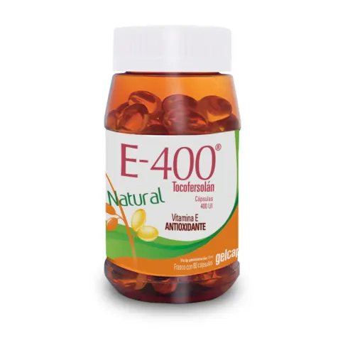 Comprar Vitamina E Natural 60 Cápsulas 400 Mg